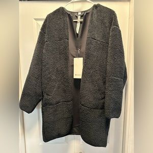 Lululemon Collarless Textured Fleece Full Zip